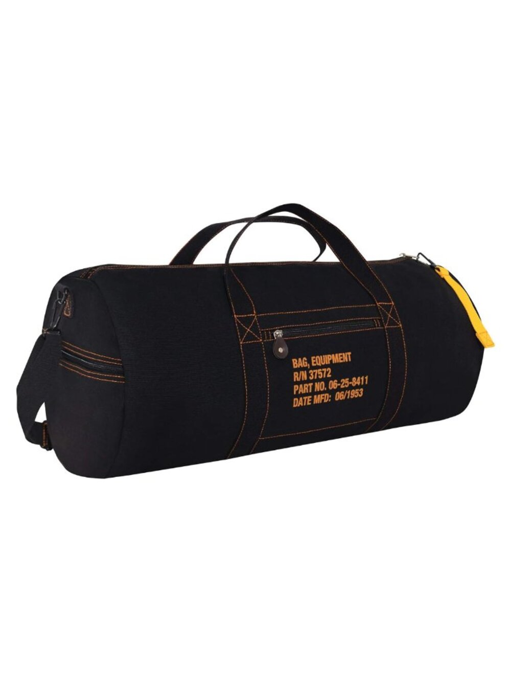 Heavyweight Cotton Canvas Duffel Bag 45L Vintage Style Travel Gym